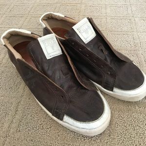 Frye’s Brandy Leather Sneakers